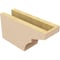 Ekena Millwork 4in. W x 6in. H x 12in. L Monterey Woodgrain TimberThane Rafter Tail, Primed Tan RFTUR04X06X12MONRCPR - alternate 3